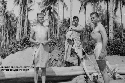 Having fun on a Buna beach