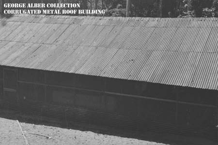 Typical corrugated roofing