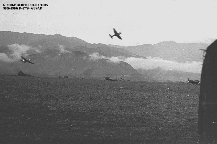 P-47s peeling up