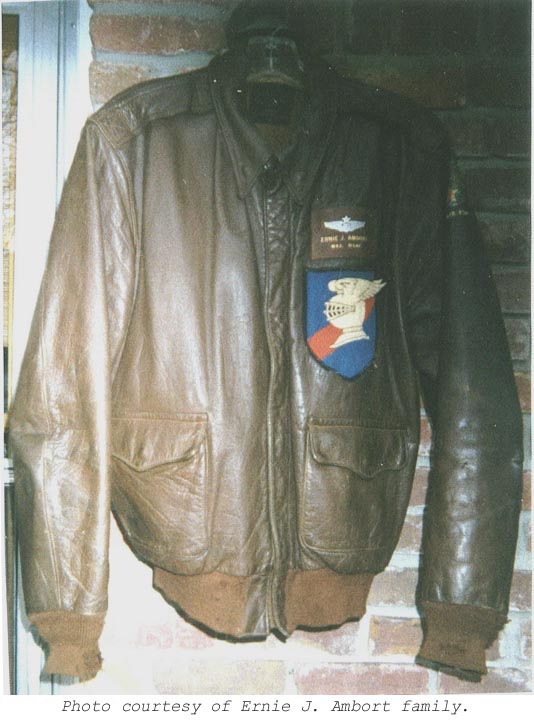 Maj. Ernie J. Ambort's 9FS Flight Jacket