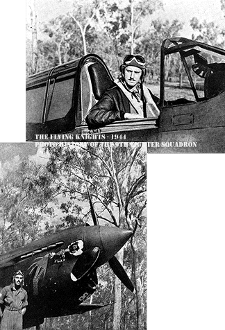 R. McComsey, G. Preddy - 9FS fighter pilots, Darwin