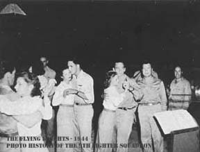 Dancing at Officers Club