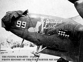 J. O'Neill's P-38 #99, 'Beautiful Lass'