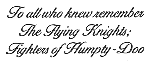 ORIGINAL FORM STORY - Fighters at Humpty Doo by Lucien Hubbard